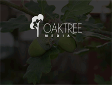 Tablet Screenshot of oaktreemedia.ca